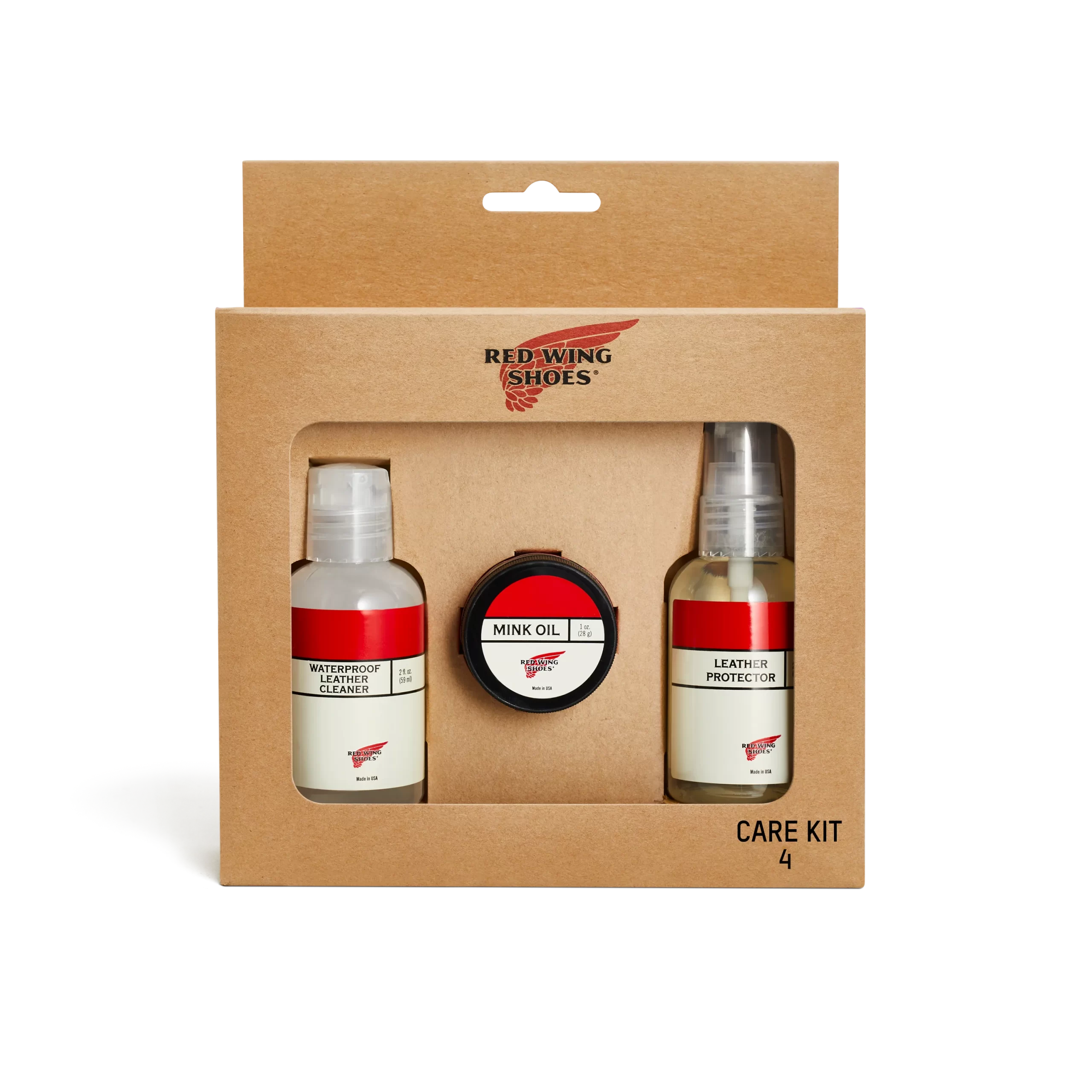 Mini Care Kit #4 Care Kit for Waterproof Full Grain or Nubuck Leathers