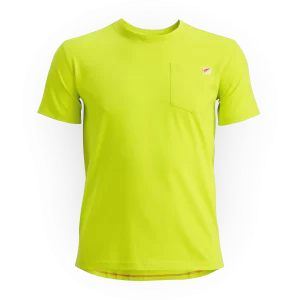 Short Sleeve Pocket T-Shirt  Men's Short Sleeve T-Shirt in Bright Green