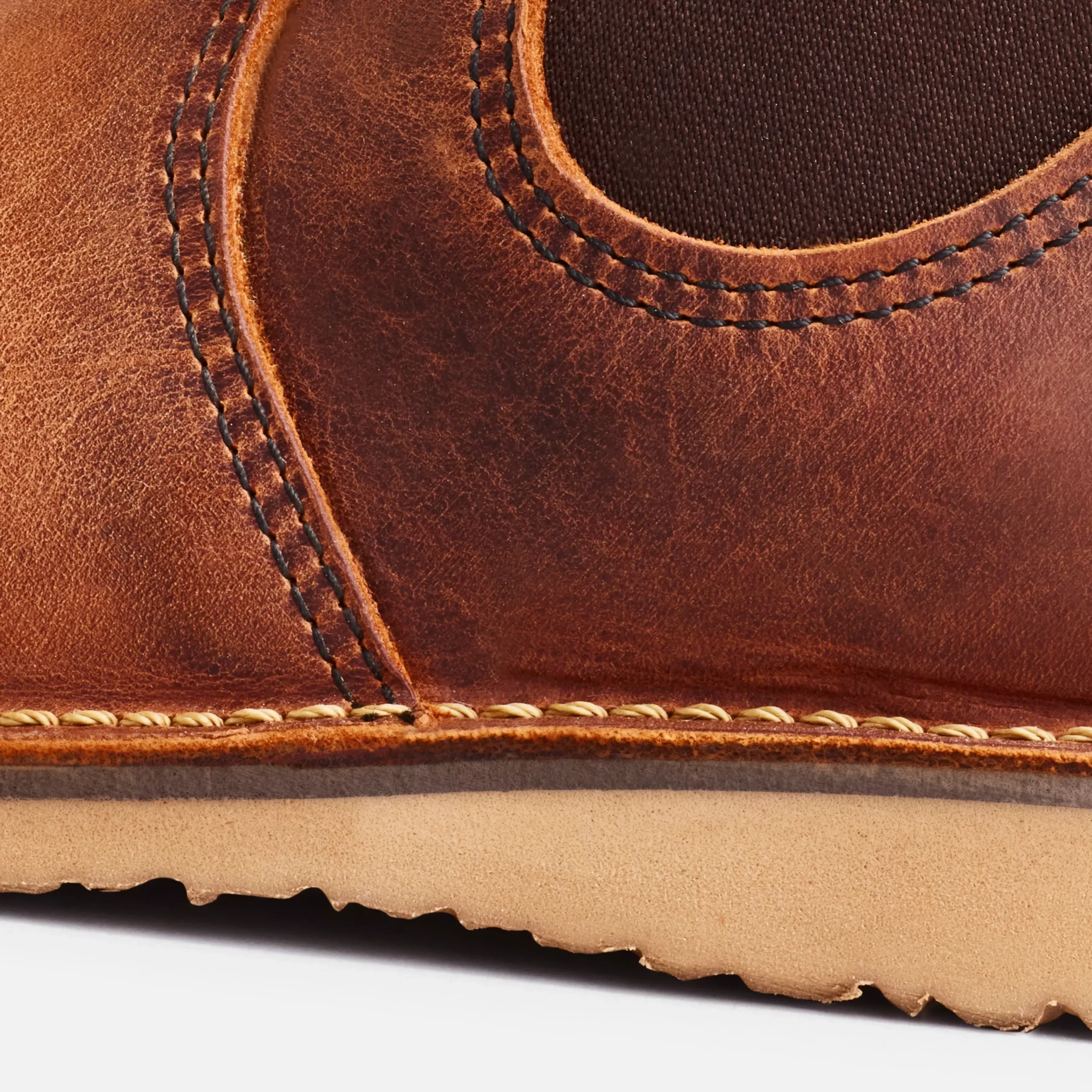 Weekender Chelsea Men's 6-Inch Boot in Copper Rough & Tough Leather - Image 8