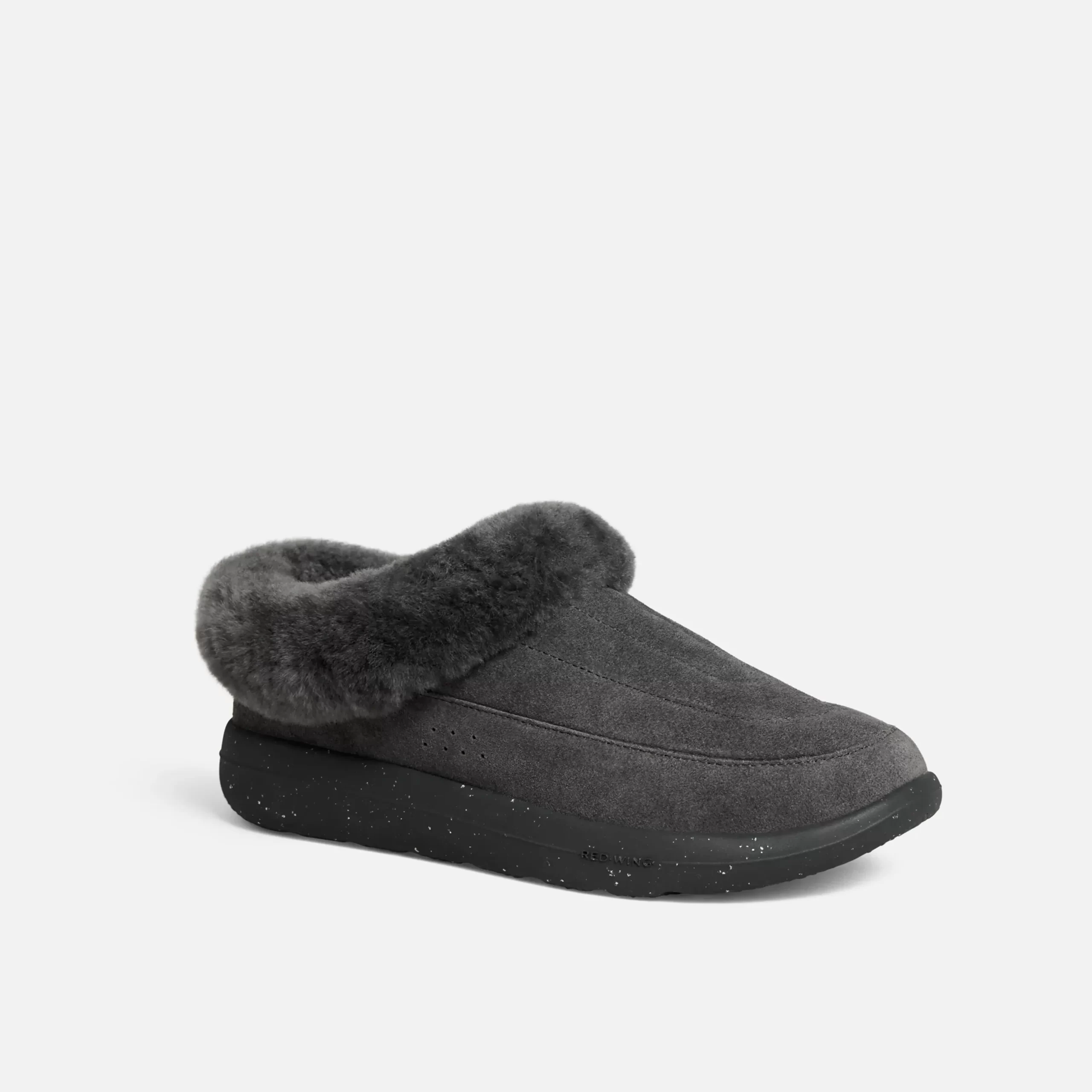 Drift Women's Suede Slip-On in Gray - Image 3