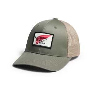 Pro Trucker Cap  Unisex Ball Cap in Olive/Khaki