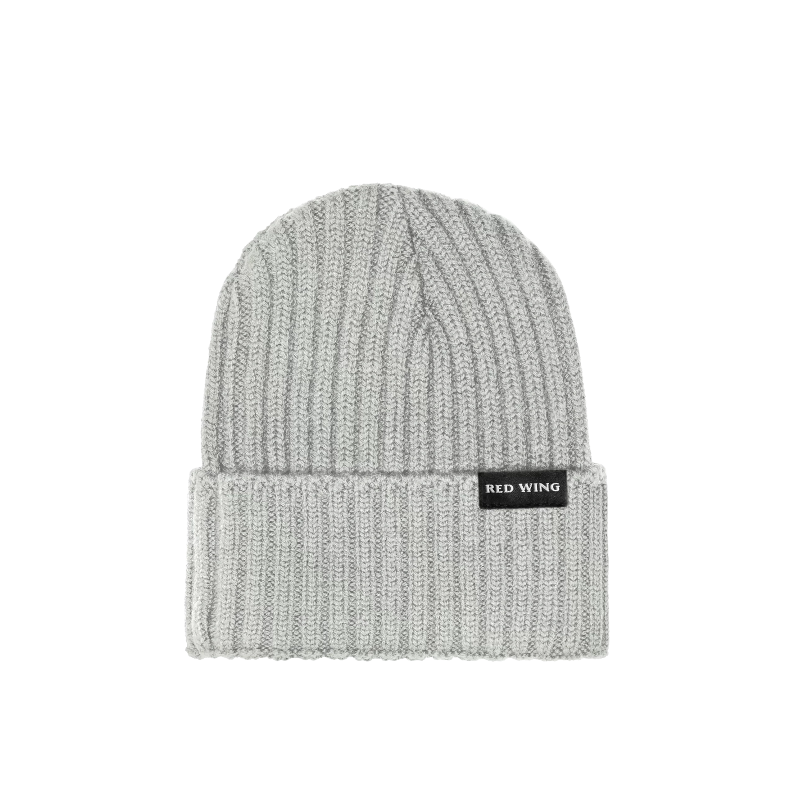 Shaniko Wool Rib Hat Unisex Wool Hat in Heather Gray