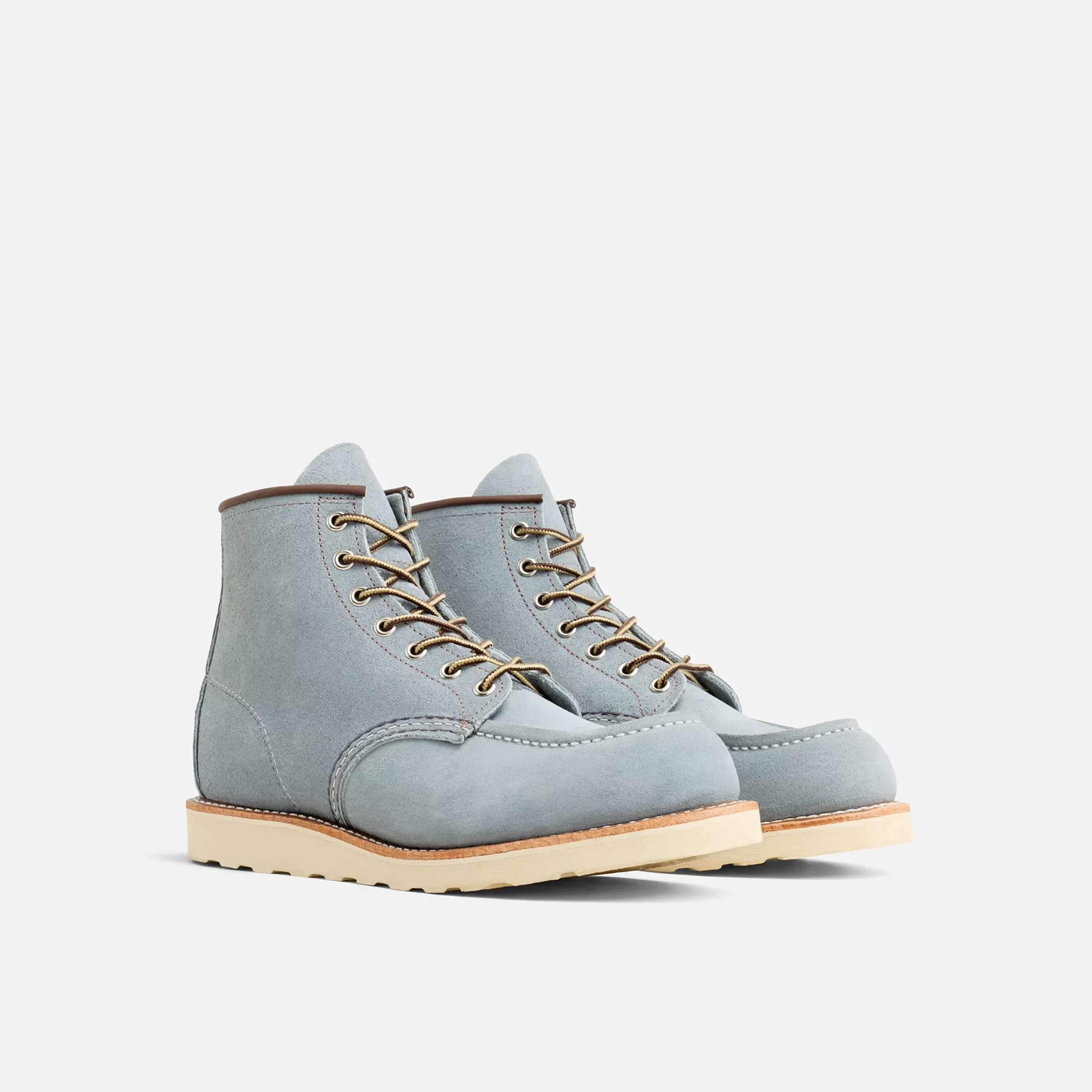 Classic Moc&reg;  Men's 6-inch Boot in Dusty Blue Abilene Leather - Image 3