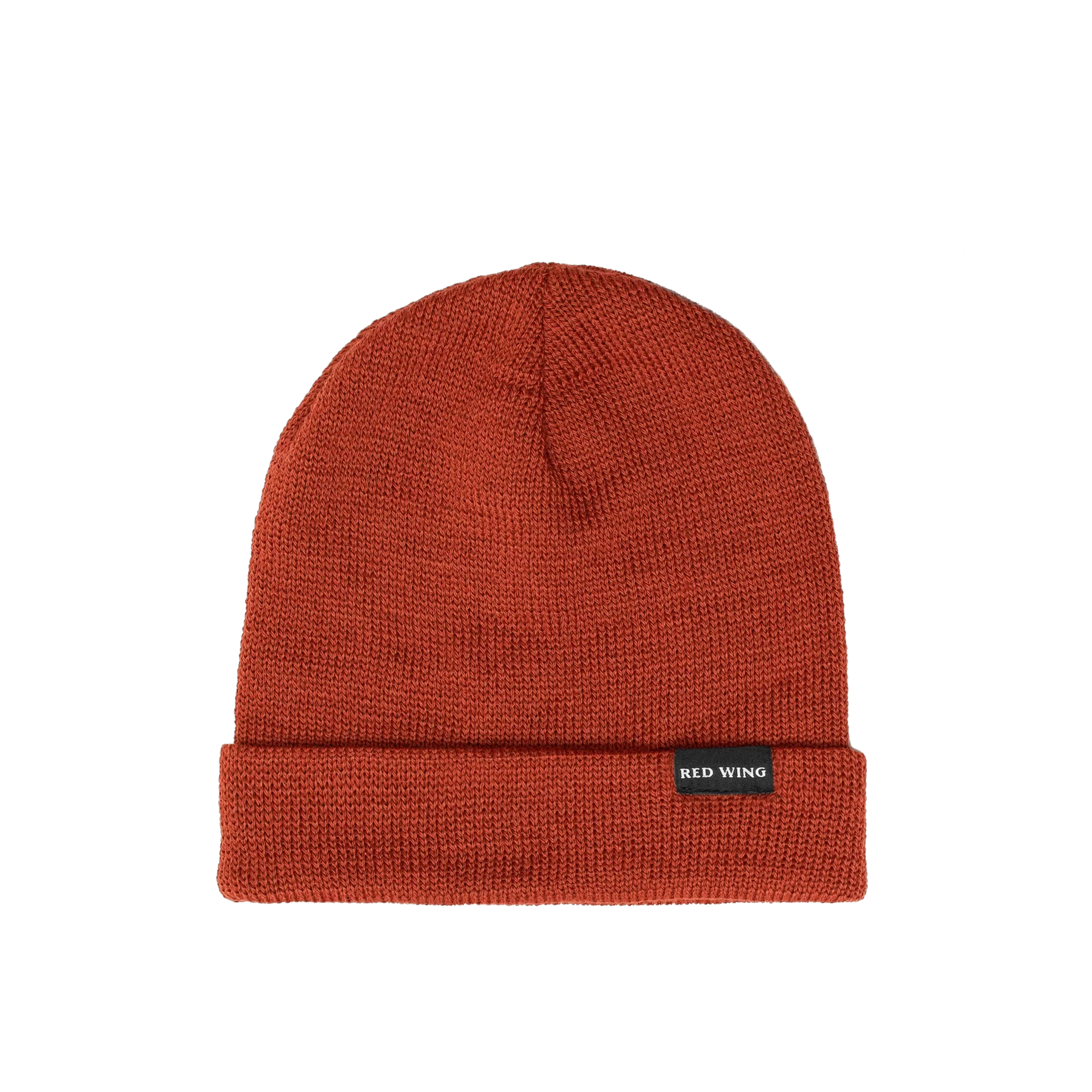 Shaniko Wool Jersey Hat  Unisex Wool Hat in Rust