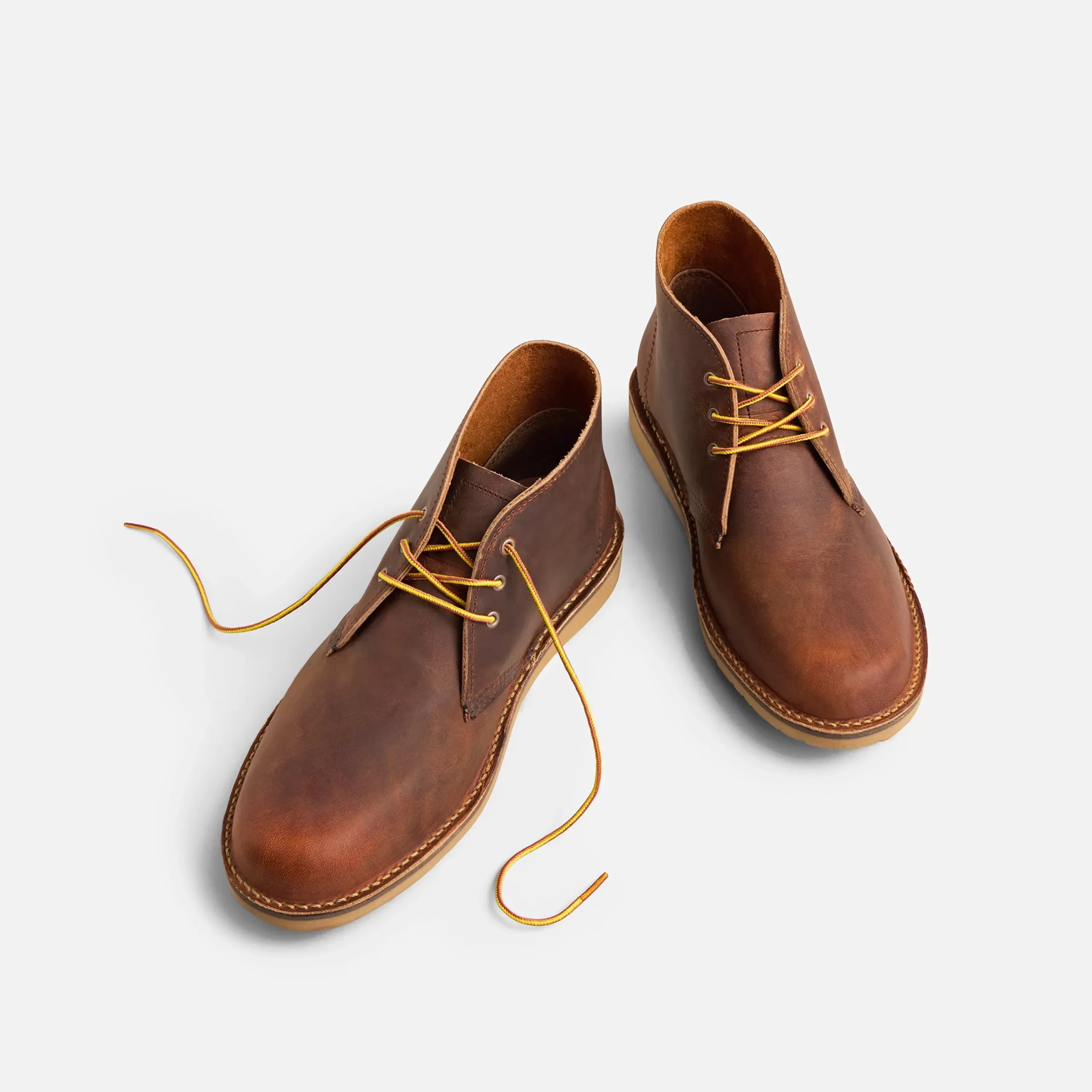Weekender Chukka  Men's Chukka in Copper Rough & Tough Leather - Image 7