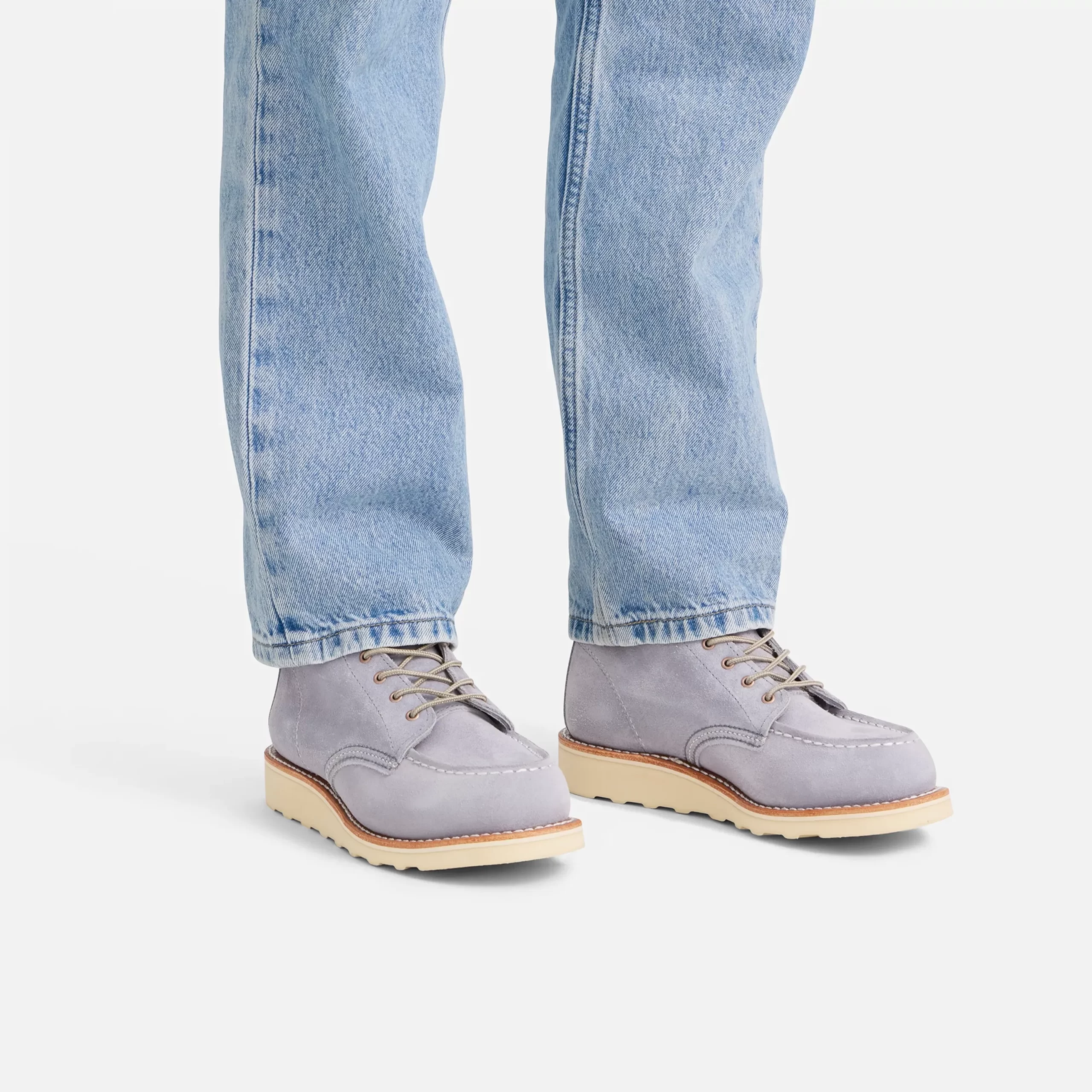 Classic Moc&reg;  Women's Short Boot in Dusty Lavender Abilene Leather - Image 2