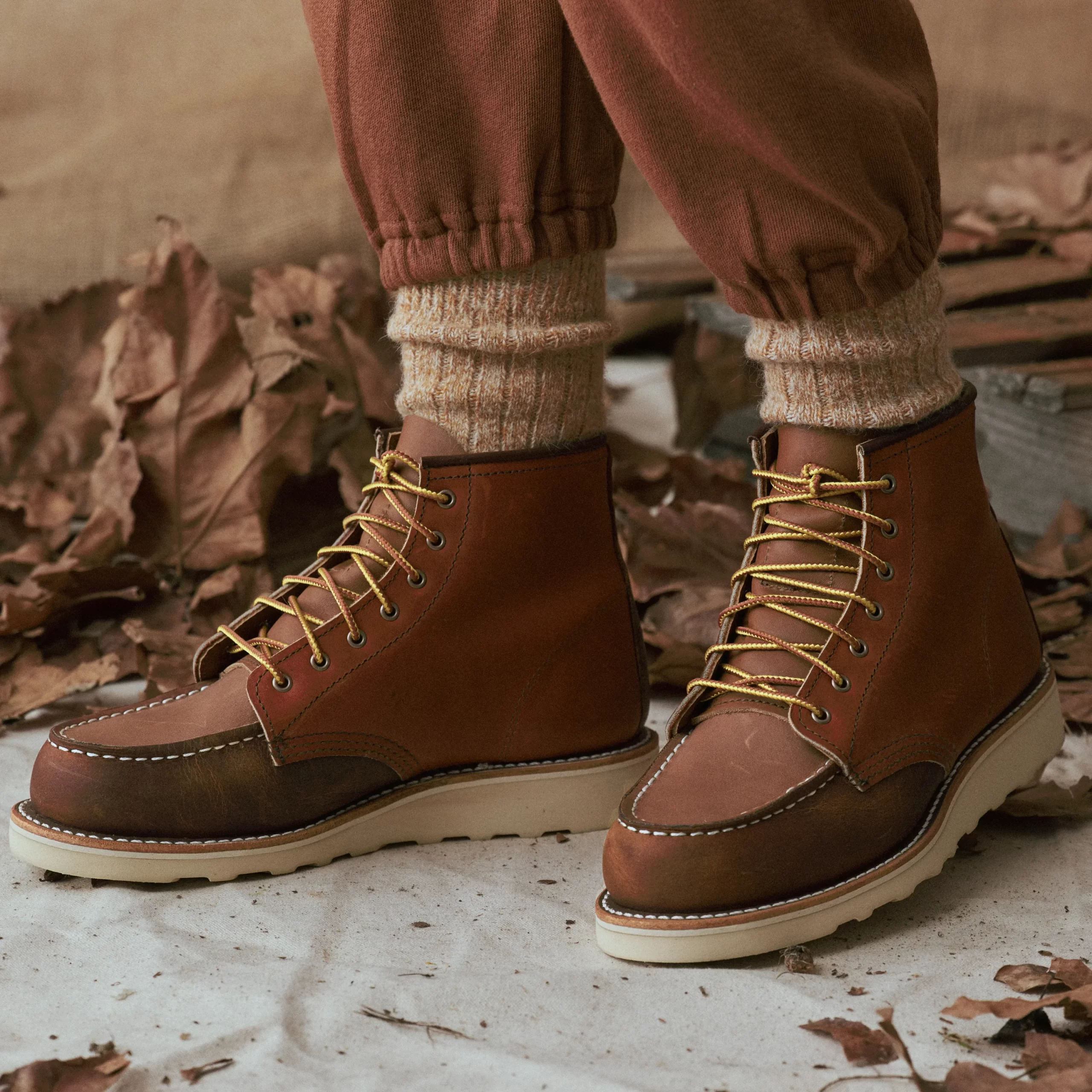 Classic Moc&reg; & THE GREAT.  Women's Short Boot in Multi Brown - Image 6