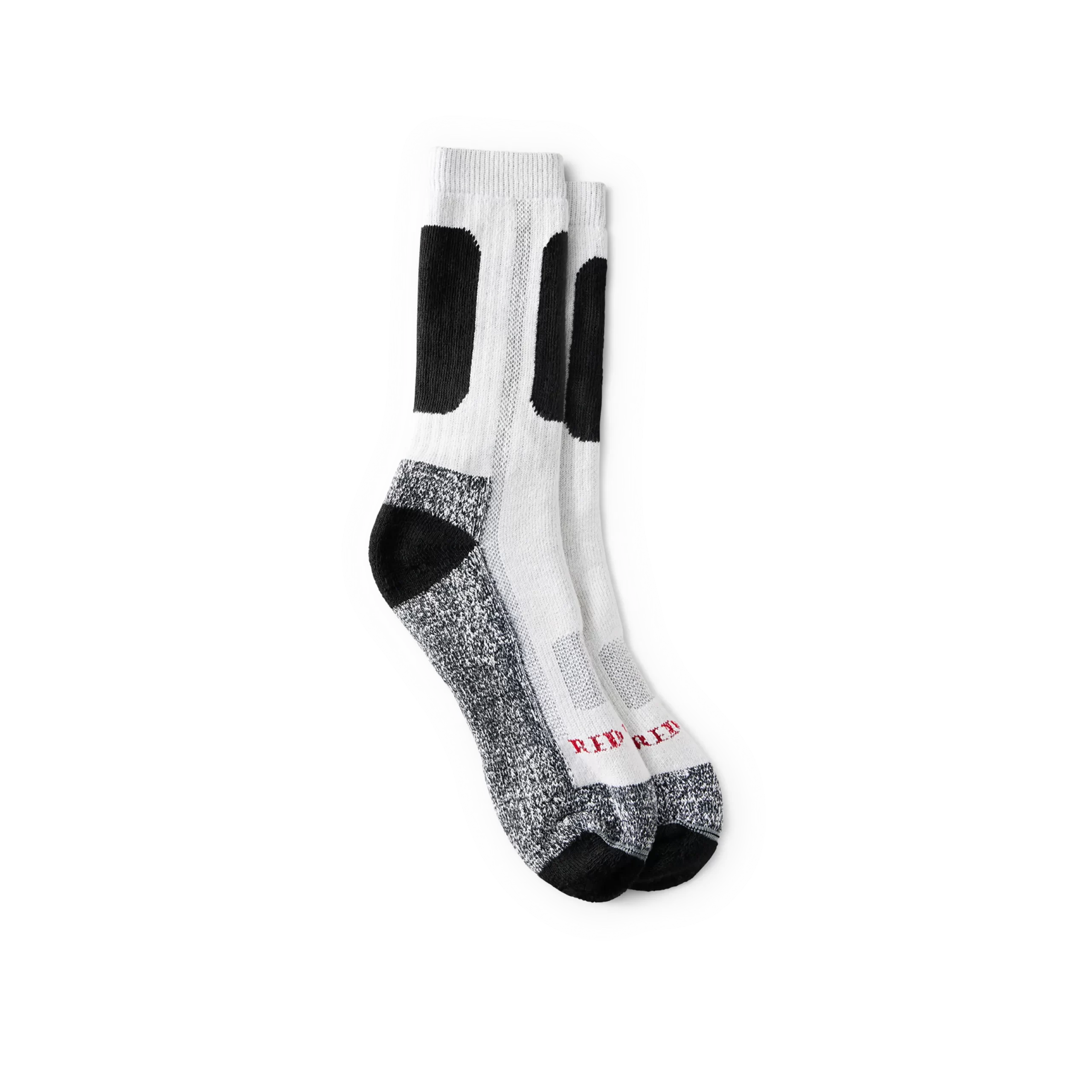 Performance Work Medium Weight Crew Unisex Performance Crew Sock in White