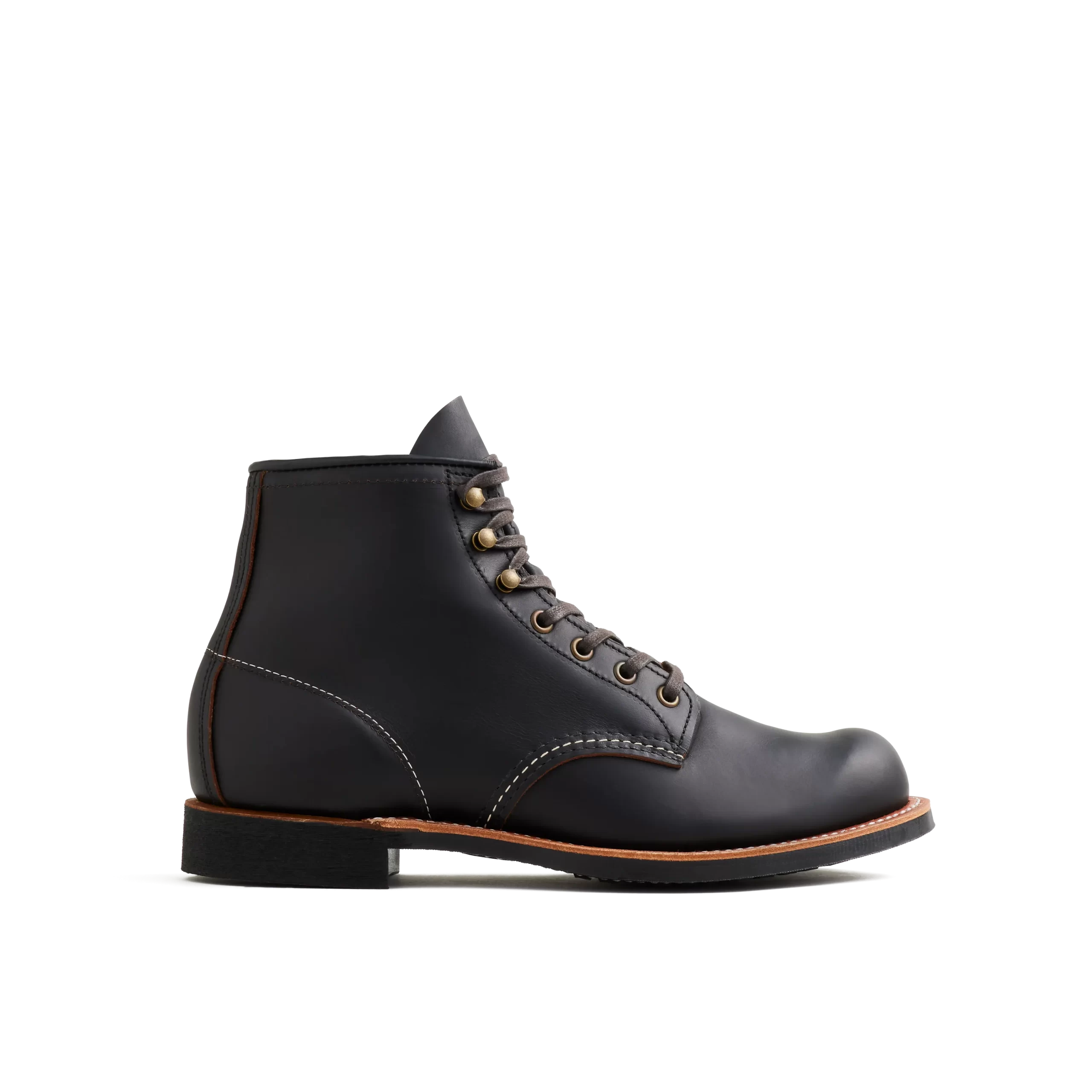 Blacksmith Men's 6-Inch Boot in Black Prairie Leather