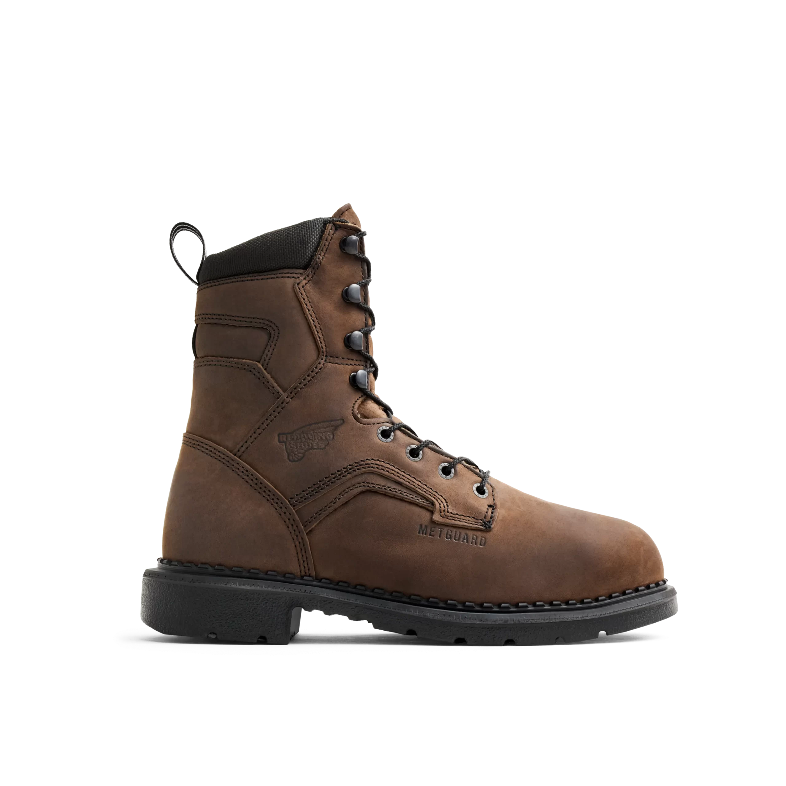 SuperSole® Men's 8-inch Waterproof Safety Toe Metguard Boot