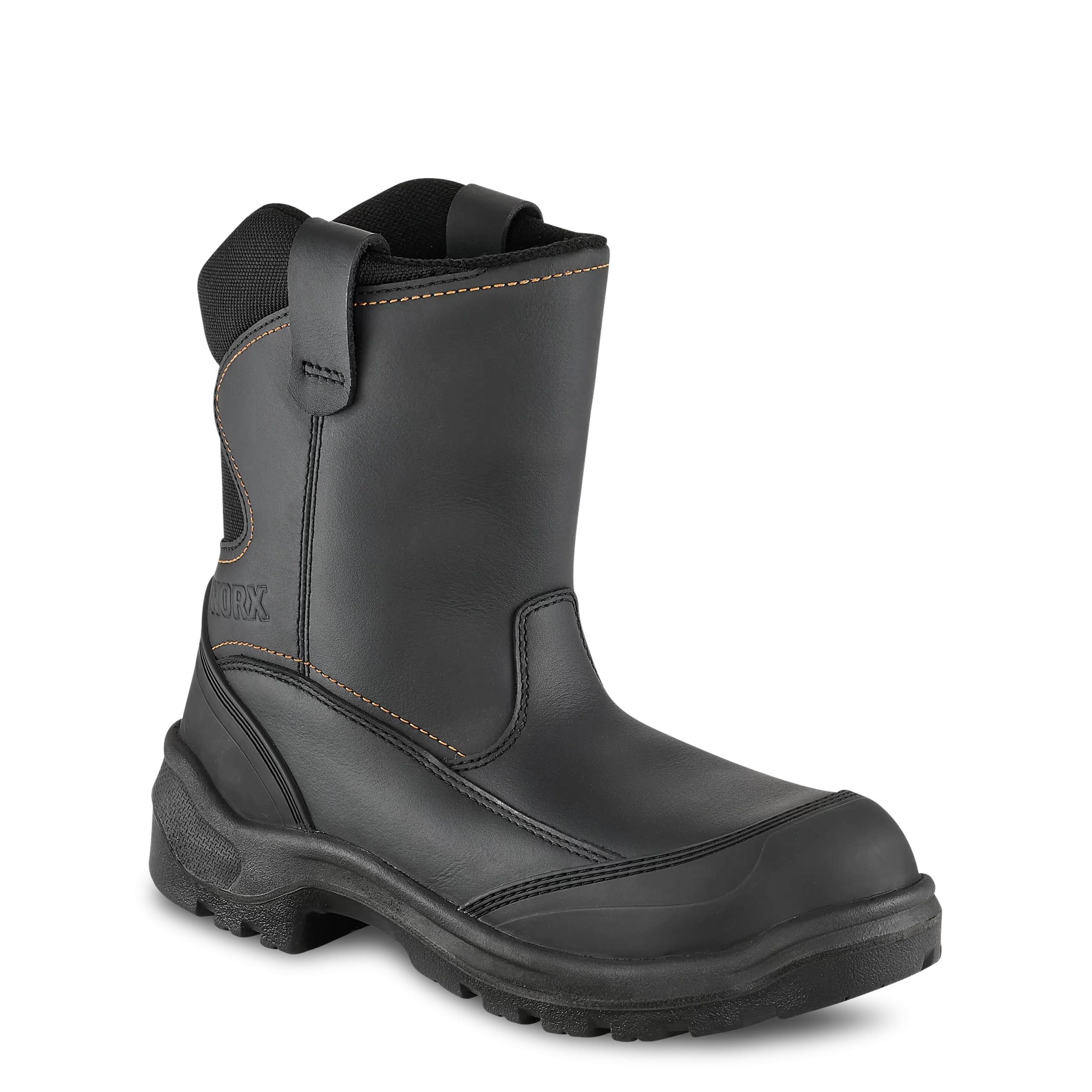 E-Force Men's 9-inch Safety Toe Pull-On Boot