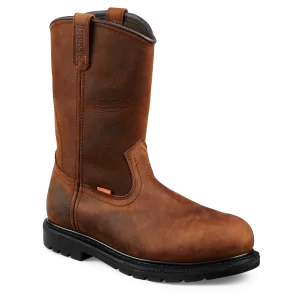 Truss  Men's 10-inch Waterproof Safety Toe Pull-On Boot