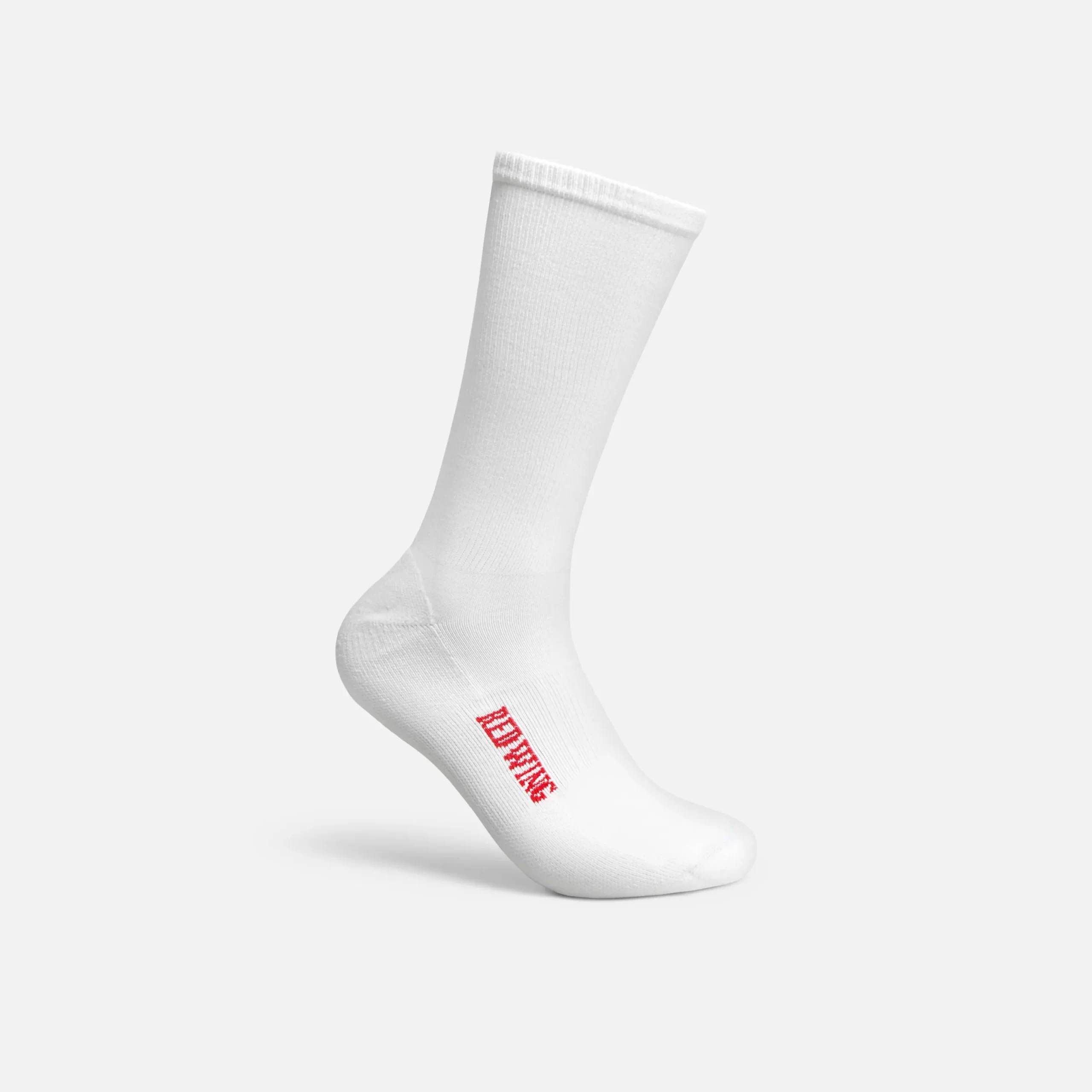 Nilit™ Breeze Cooling Light Weight Crew Unisex Breeze Nylon Crew Sock in White - Image 2