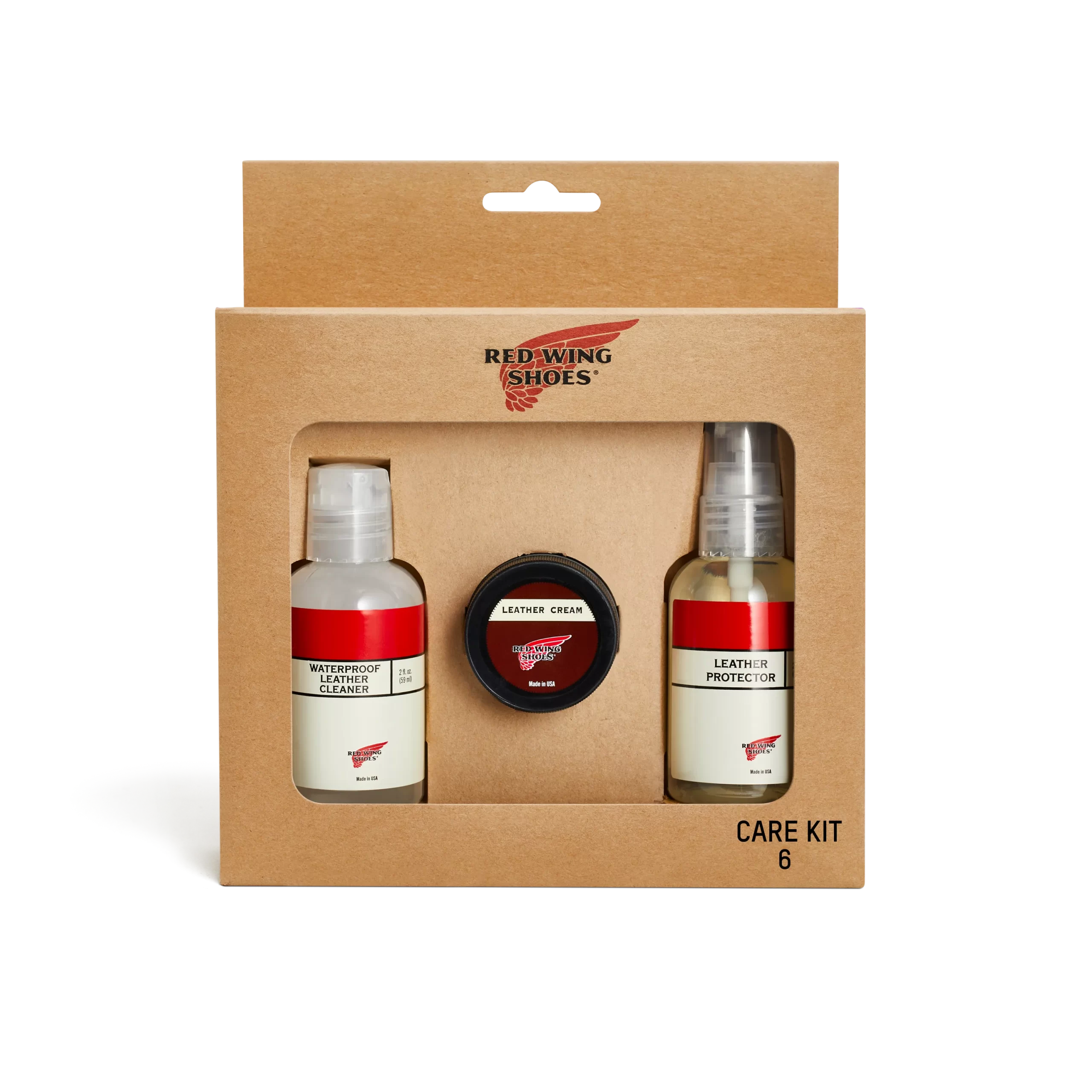 Mini Care Kit #6 Care Kit for Waterproof Full Grain, Nubuck or Smooth Finish Leathers
