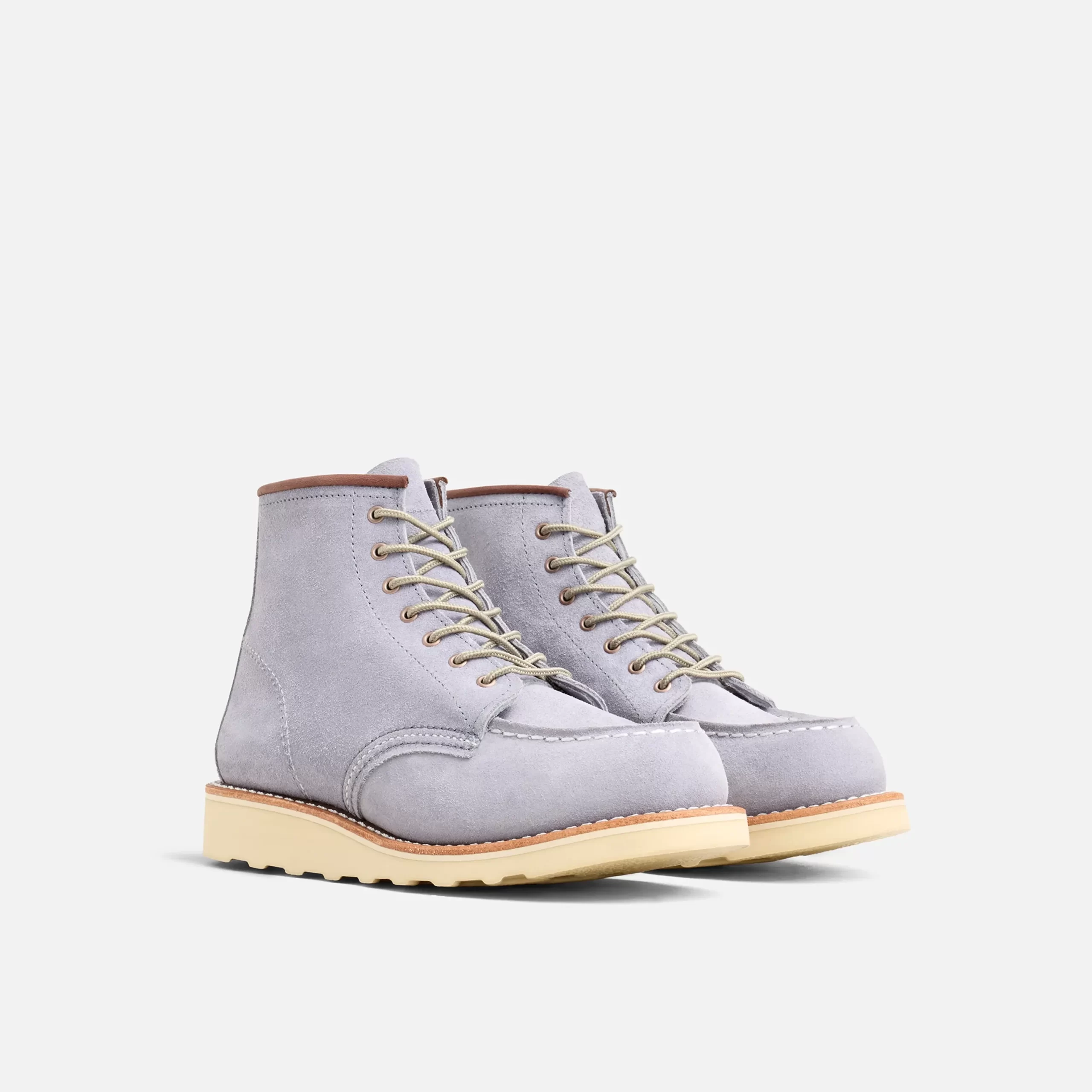 Classic Moc&reg;  Women's Short Boot in Dusty Lavender Abilene Leather - Image 3